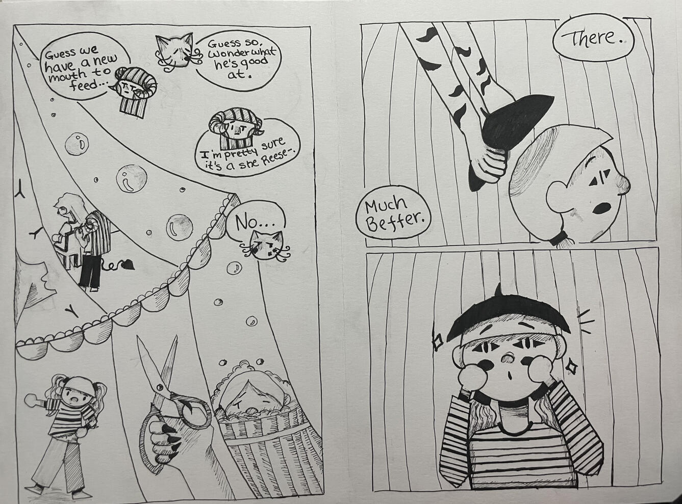 Page 7-8, "The Midnight Circus"