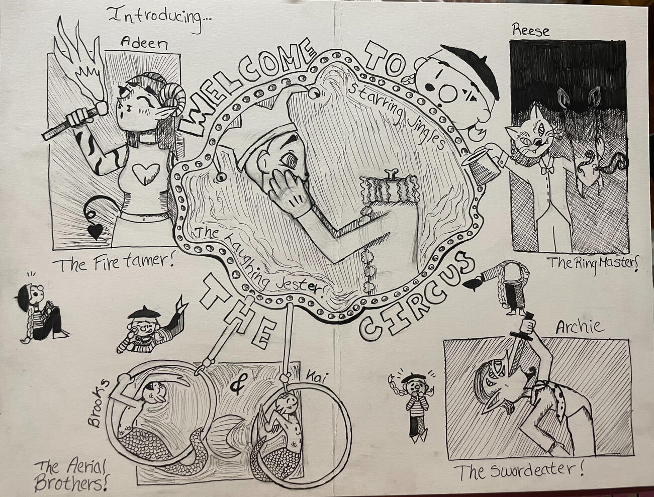 Inside Pages, "The Midnight Circus"