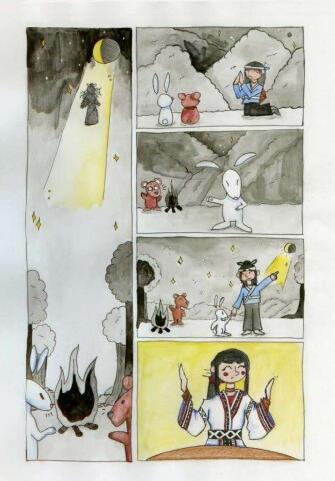 Page 3, "The Fable Tellers"