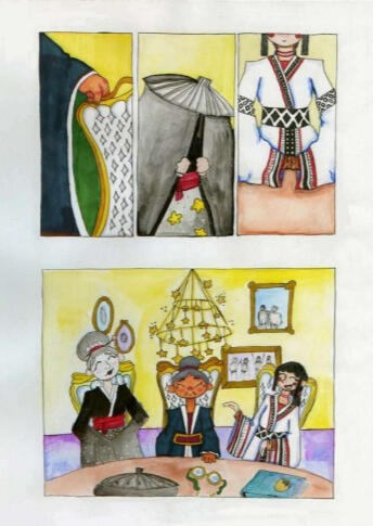Page 1, "The Fable Tellers"