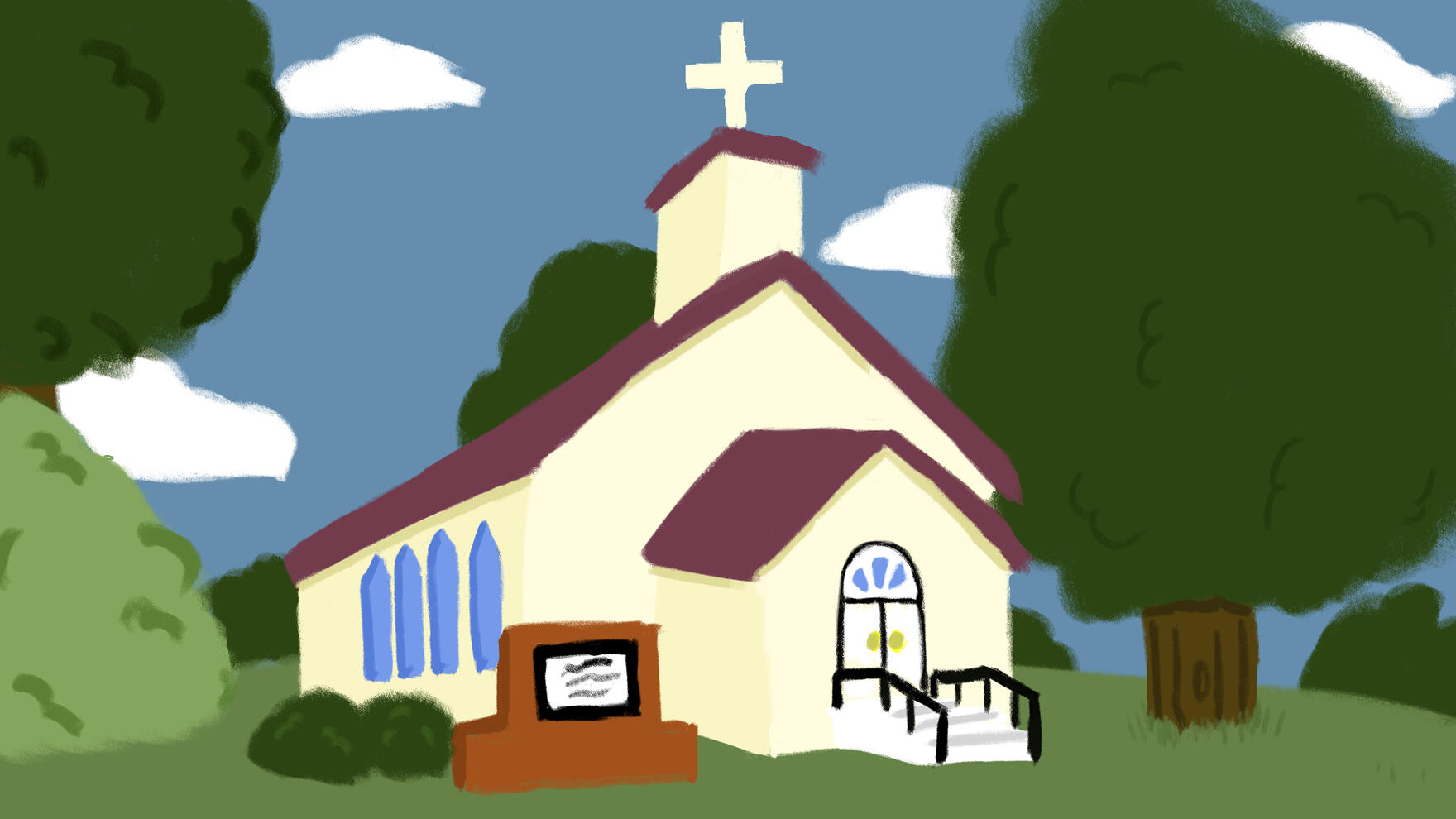 Ellis' Church Outside