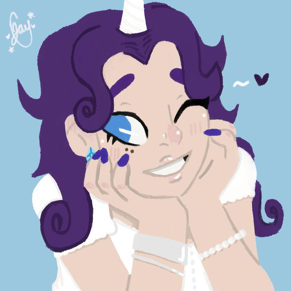 Rarity, MLP Fanart
