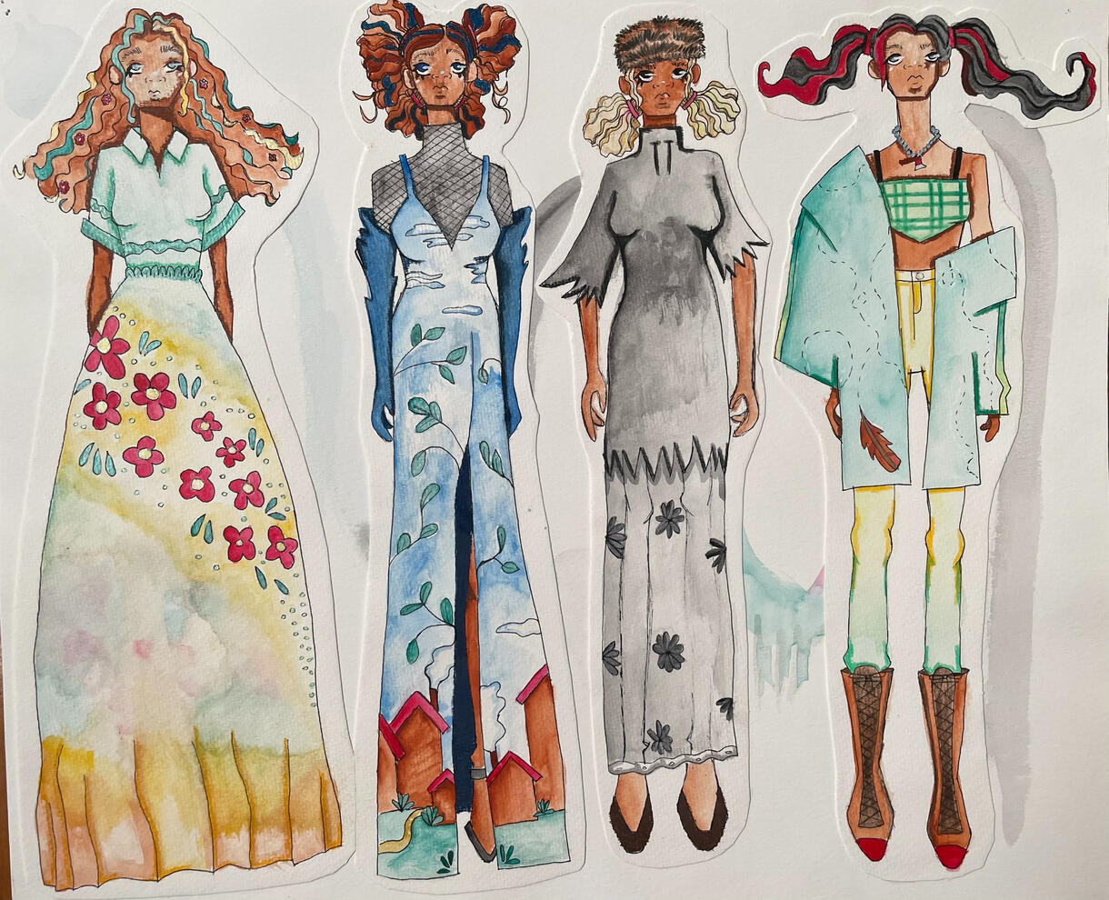 Summer into Winter Collection, "The Riding Hood Collection"